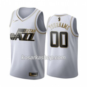 Dres Utah Jazz Prilagođeni Nike 2019-20 Bijela Golden Edition Swingman